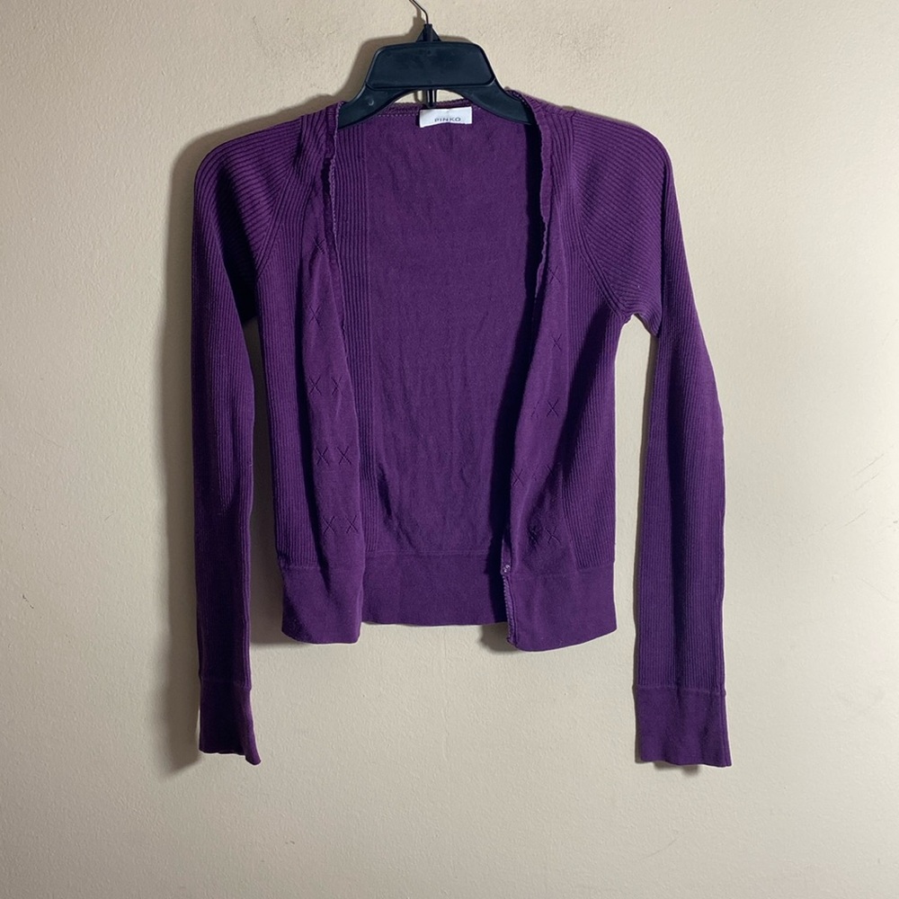 Vintage Purple Pinko Cardigan